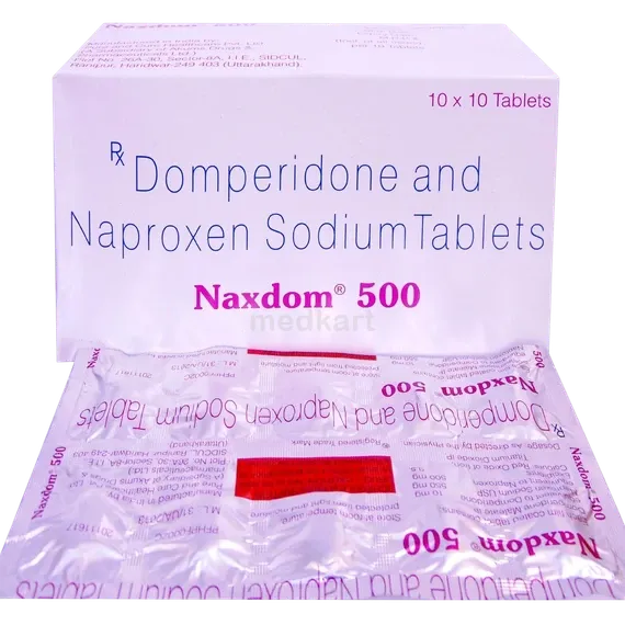 naxdom 500mg tablet 10's